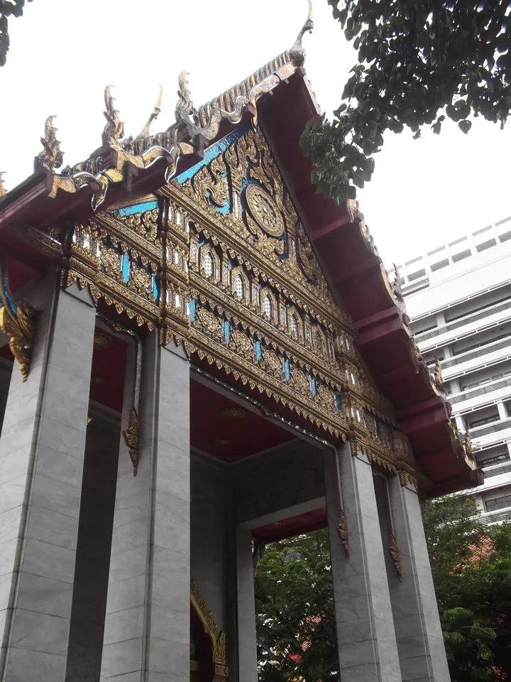 ซุ้มประตูวัดอภัยทายาราม เขตราชเทวี กรุงเทพมหานคร
