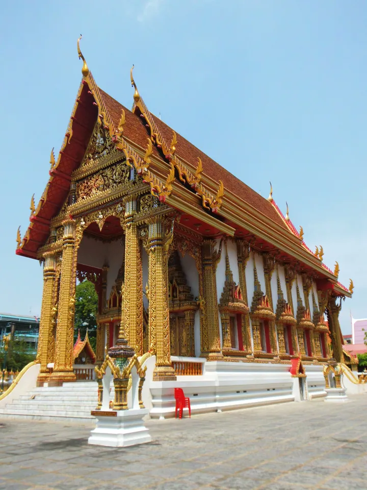 อุโบสถวัดเทพลีลา เขตบางกะปิ กรุงเทพมหานคร